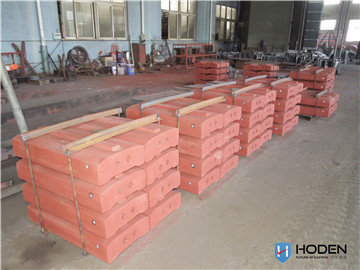 High chrome plate hammer